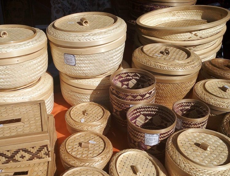 produk kerajinan bambu