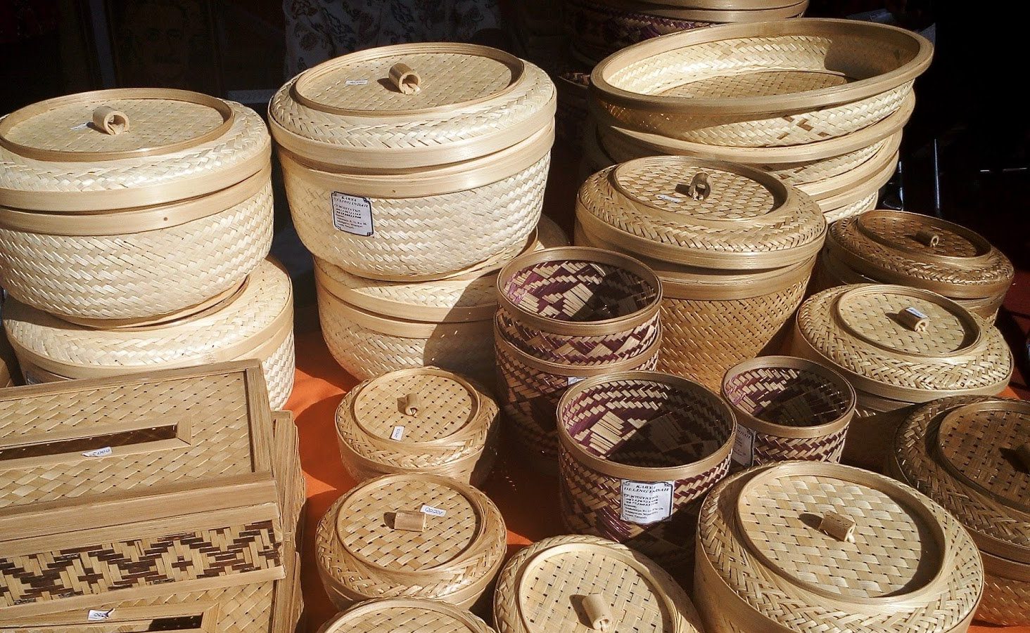 produk kerajinan bambu