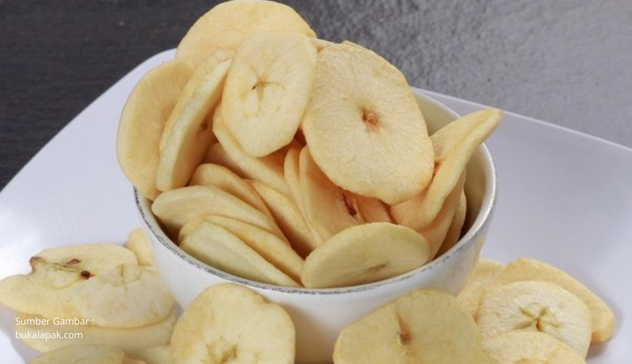 keuntungan bisnis keripik apel
