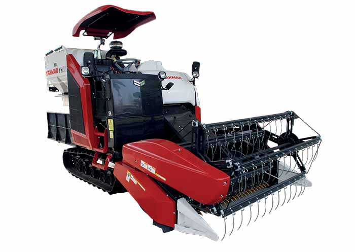 mesin panen padi praktis