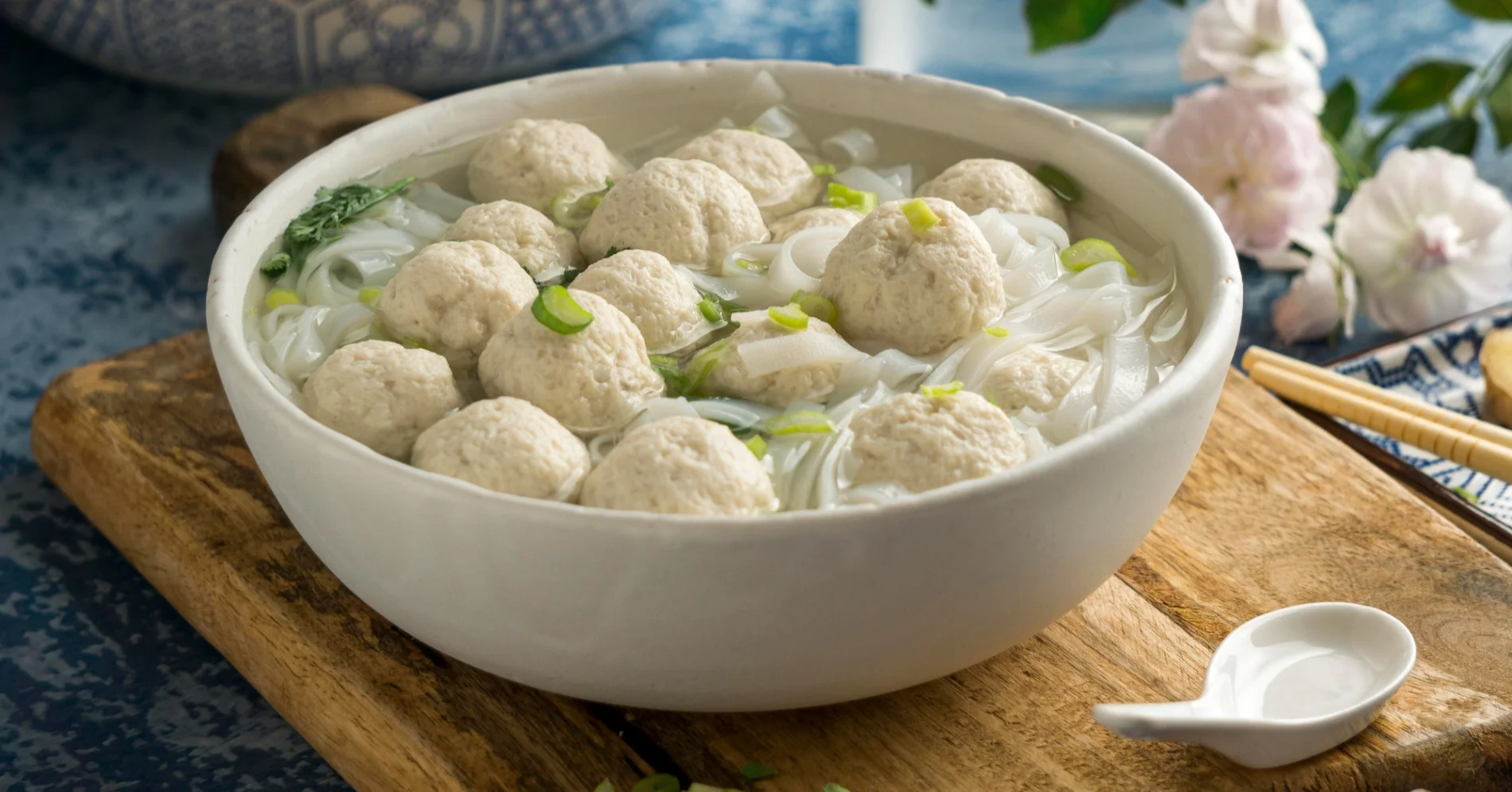 hasil bakso bulat rapi